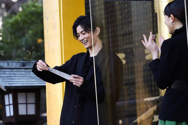 新田真剣佑ら、上野東照宮でヒット祈願！映画『ブレイブ　－群青戦記－』大ヒット祈願イベント（7枚目）