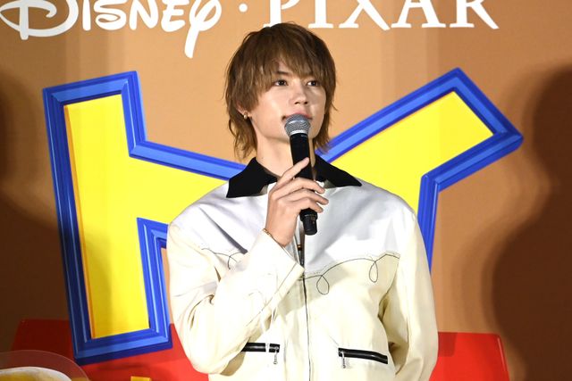 『トイ・ストーリー5』佐野勇斗（スマーティー・パンツ役）サプライズ登壇！声優発表イベント（5枚目）