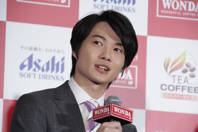 神木隆之介、さわやかスーツ姿で登場！「ワンダ TEA COFFEE」新発売記念発表会（4枚目）
