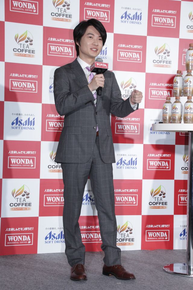 神木隆之介、さわやかスーツ姿で登場！「ワンダ TEA COFFEE」新発売記念発表会（6枚目）