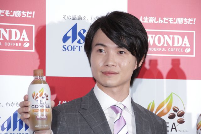 神木隆之介、さわやかスーツ姿で登場！「ワンダ TEA COFFEE」新発売記念発表会（8枚目）