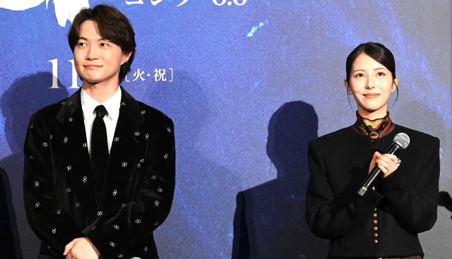 『ゴジラ-0.0』日本での披露を迎えた神木隆之介と浜辺美波