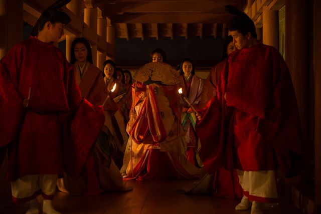 美しすぎる…彰子（見上愛）が入内「光る君へ」第27回場面写真（2枚目）