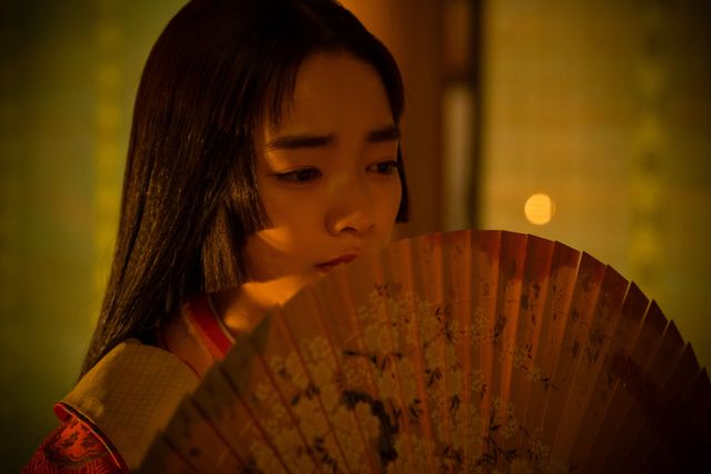 美しすぎる…彰子（見上愛）が入内「光る君へ」第27回場面写真（4枚目）