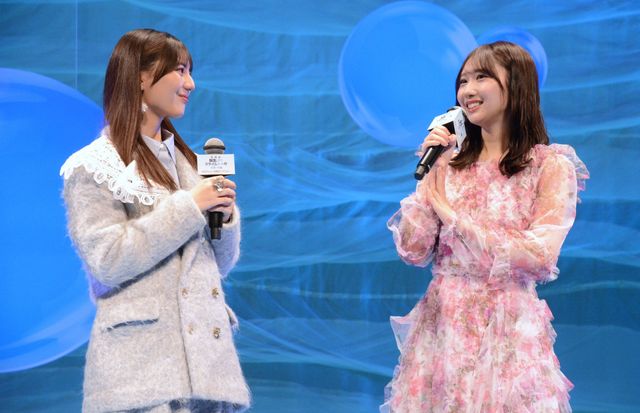 日向坂46・小坂菜緒＆藤嶌果歩もそろって登壇『劇場版　転生したらスライムだった件　蒼海の涙編』完成披露（8枚目）