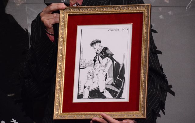 高橋一生、荒木飛呂彦の描き下ろしイラストに感激！映画『岸辺露伴は動かない　懺悔室』ジャパンプレミア（12枚目）