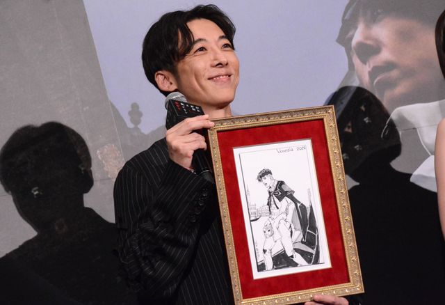 高橋一生、荒木飛呂彦の描き下ろしイラストに感激！映画『岸辺露伴は動かない　懺悔室』ジャパンプレミア（13枚目）