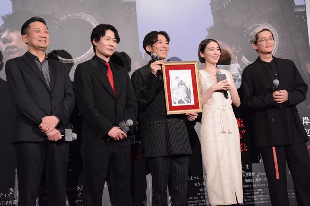 高橋一生、荒木飛呂彦の描き下ろしイラストに感激！映画『岸辺露伴は動かない　懺悔室』ジャパンプレミア（14枚目）