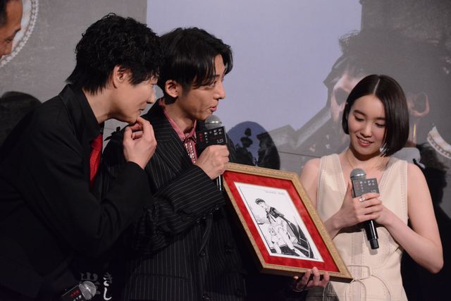 高橋一生、荒木飛呂彦の描き下ろしイラストに感激！映画『岸辺露伴は動かない　懺悔室』ジャパンプレミア（15枚目）