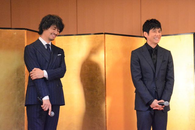 西島秀俊、斎藤工、宮沢氷魚、大森南朋『グッバイ・クルエル・ワールド』大ヒットを祈願！（11枚目）