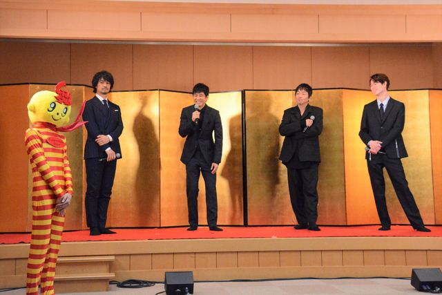 西島秀俊、斎藤工、宮沢氷魚、大森南朋『グッバイ・クルエル・ワールド』大ヒットを祈願！（12枚目）