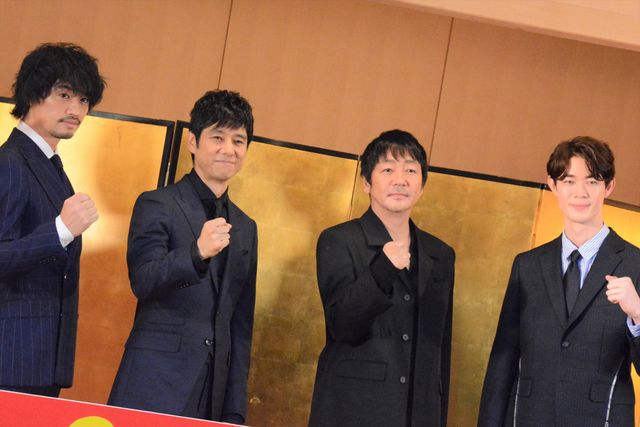 西島秀俊、斎藤工、宮沢氷魚、大森南朋『グッバイ・クルエル・ワールド』大ヒットを祈願！（15枚目）