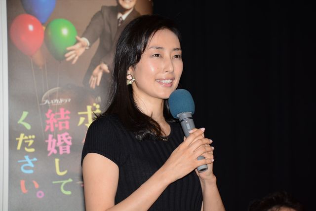 内村光良＆木村多江＆伊澤柾樹の“家族3人ショット”「ボクの妻と結婚してください。」試写会フォトギャラリー（3枚目）