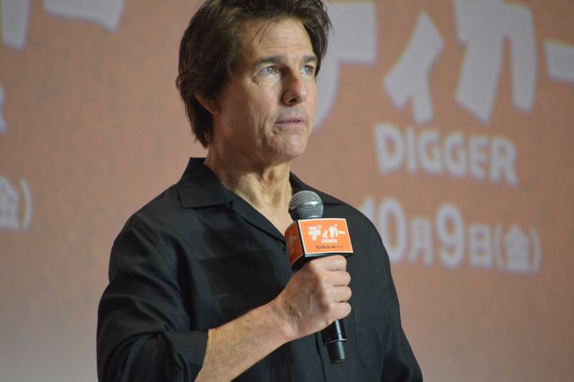 トム・クルーズ、26回目の来日！映画『DIGGER／ディガー』記者会見（8枚目）