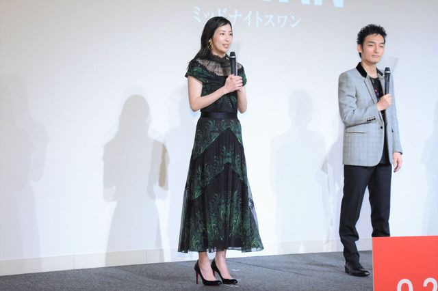 草なぎ剛、新人・服部樹咲を絶賛！『ミッドナイトスワン』世界初!!世界最長925秒予告編お披露目イベント（11枚目）