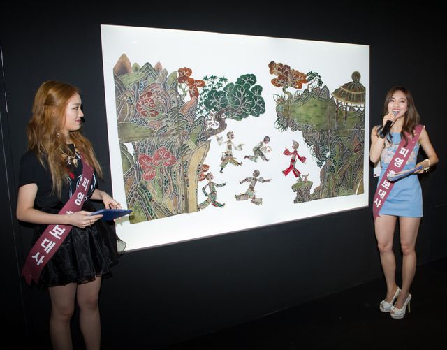 miss Aフェイ、ジアが「皮影展」一日展示解説！　収益金は全額寄付＜韓国JPICTURES＞（5枚目）