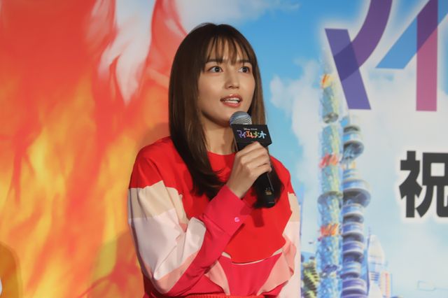 川口春奈、玉森裕太、MEGUMIが出席！『マイ・エレメント』公開記念舞台あいさつ（4枚目）