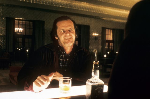 『シャイニング』でのジャック・ニコルソン（5枚目）