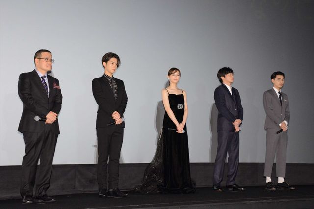 田中圭、北川景子に壁ドン！『スマホを落としただけなのに』初日舞台あいさつ（2枚目）