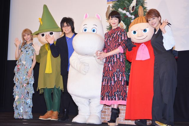 ムーミンたちと声優陣が集合！『ムーミン谷とウィンターワンダーランド』ジャパンプレミア：フォトギャラリー