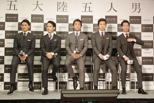 片岡愛之助＆尾上松也ら歌舞伎俳優5人がスーツで登場！フォトギャラリー：フォトギャラリー