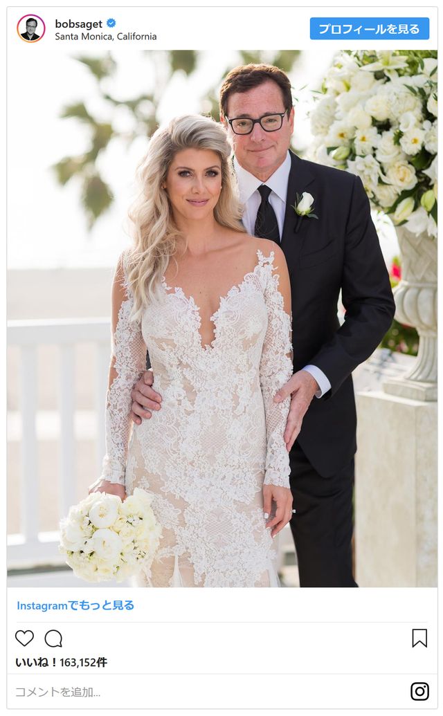 結婚したボブ・サゲット＆ケリー・リッツォ（2枚目）