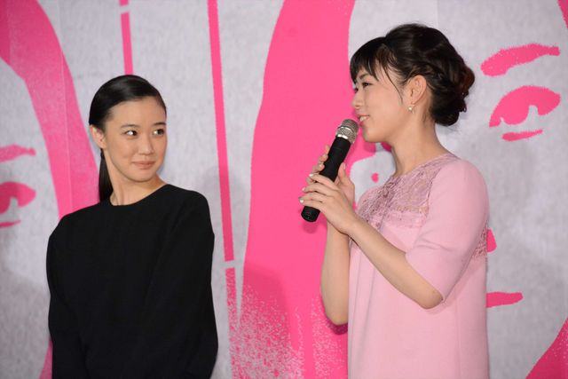 蒼井優＆石崎ひゅーい終始笑顔！『アズミ・ハルコ～』プレミア試写会フォトギャラリー（10枚目）