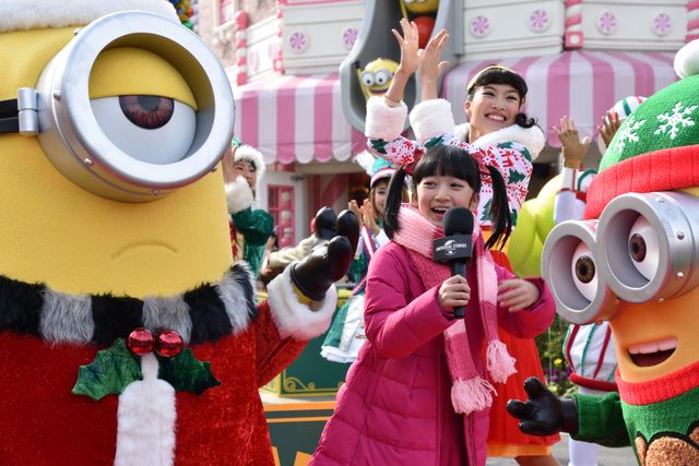 ベイビーグリンチ世界初登場！大泉洋＆横溝菜帆がUSJにやって来た：フォトギャラリー