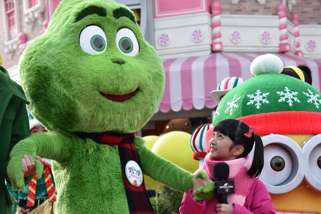 ベイビーグリンチ世界初登場！大泉洋＆横溝菜帆がUSJにやって来た（5枚目）