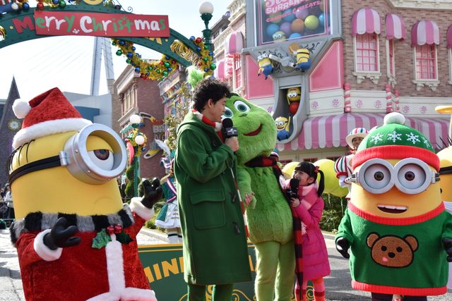 ベイビーグリンチ世界初登場！大泉洋＆横溝菜帆がUSJにやって来た（8枚目）