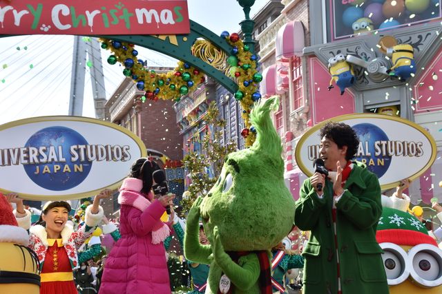 ベイビーグリンチ世界初登場！大泉洋＆横溝菜帆がUSJにやって来た（12枚目）