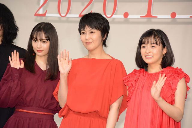 松たか子＆広瀬すず&森七菜が登場！『ラストレター』完成披露舞台あいさつ：フォトギャラリー