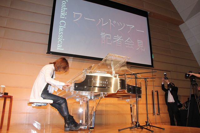 YOSHIKIワールドツアー記者会見（14枚目）