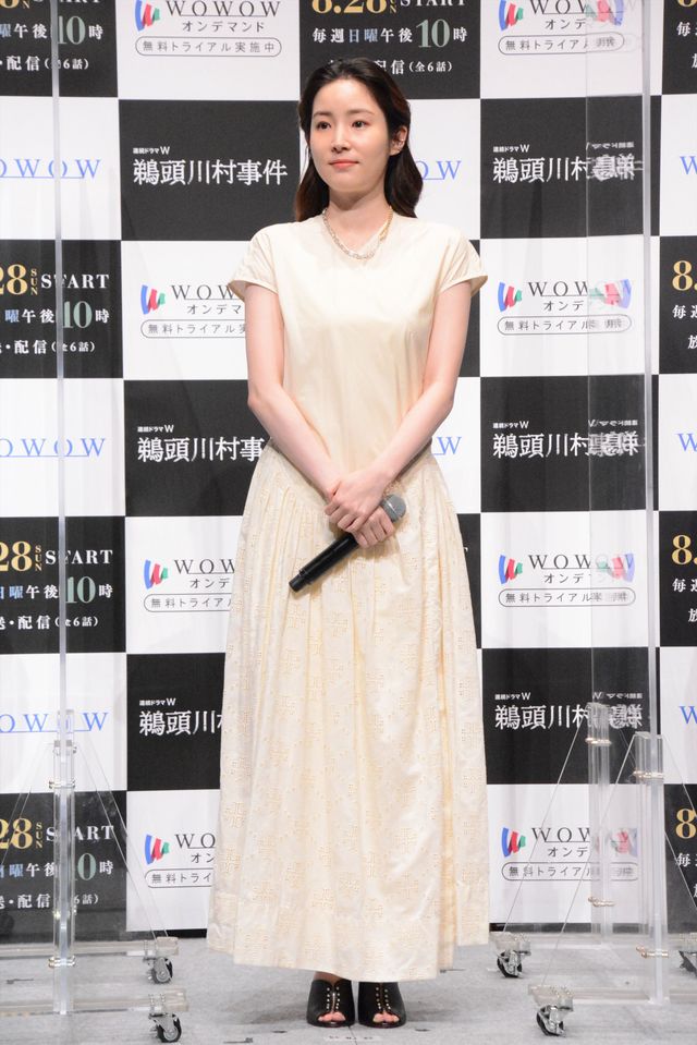 蓮佛美沙子×工藤阿須加×入江悠監督、パニック・スリラー「連続ドラマW 鵜頭川村事件」完成報告会で裏話（8枚目）