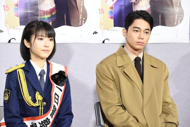 浜辺美波が一日署長アイドル役に！ドラマ「ピュア！～一日アイドル署長の事件簿～」試写会（10枚目）