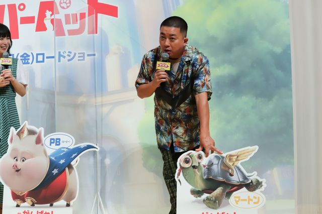 市川ぼたん、松岡茉優、チョコプラ松尾駿が登壇！『DC がんばれ！スーパーペット』夏休み親子試写会（12枚目）