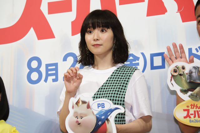 市川ぼたん、松岡茉優、チョコプラ松尾駿が登壇！『DC がんばれ！スーパーペット』夏休み親子試写会（15枚目）