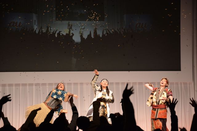 松田翔太、桐谷健太、菅田将暉が豪快に豆まき！「桃ちゃん、浦ちゃん、鬼ちゃんと豆まきNIGHT」ギャラリー：フォトギャラリー