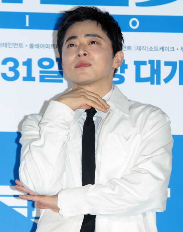 チョ・ジョンソク主演『パイロット』制作発表の様子（3枚目）