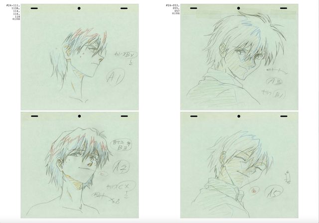 あの名シーンも！「新世紀エヴァンゲリオン原画集」（14枚目）