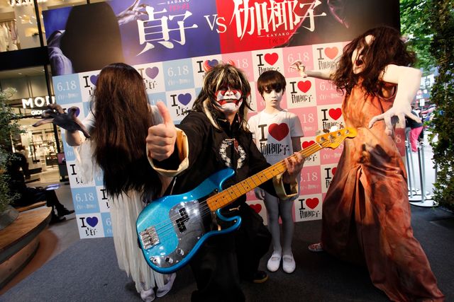 貞子&伽椰子が渋谷に降臨！『貞子vs伽椰子』人気対決イベント ギャラリー（4枚目）