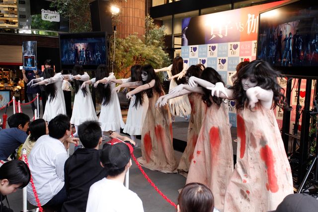 貞子&伽椰子が渋谷に降臨！『貞子vs伽椰子』人気対決イベント ギャラリー（6枚目）