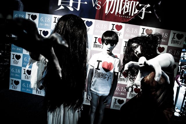 貞子&伽椰子が渋谷に降臨！『貞子vs伽椰子』人気対決イベント ギャラリー（7枚目）