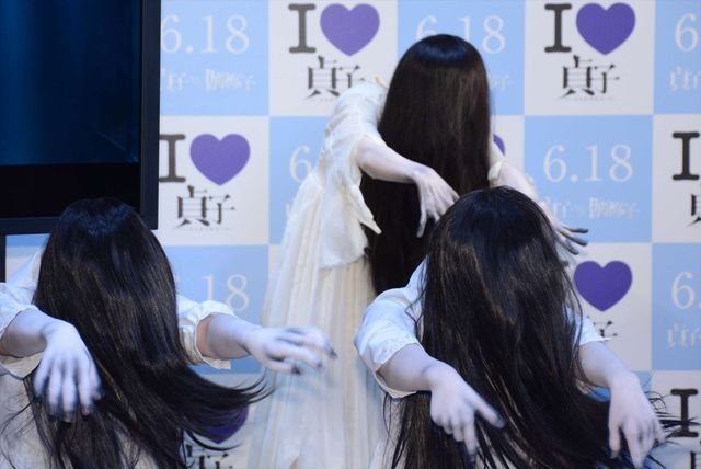 貞子&伽椰子が渋谷に降臨！『貞子vs伽椰子』人気対決イベント ギャラリー（16枚目）