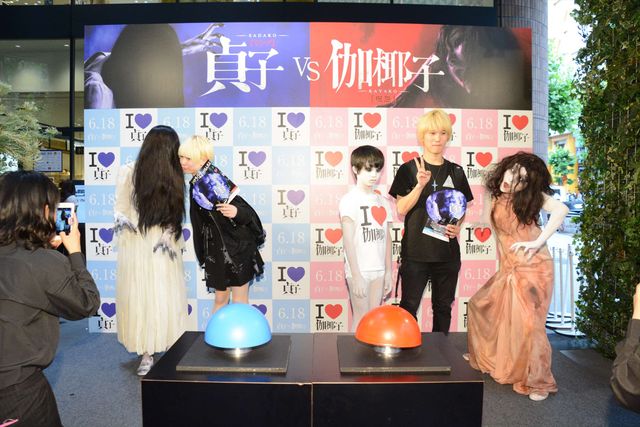 貞子&伽椰子が渋谷に降臨！『貞子vs伽椰子』人気対決イベント ギャラリー（20枚目）