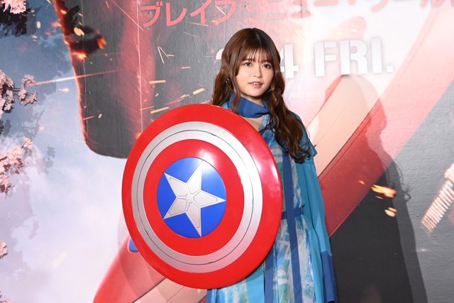 藤田ニコル、大胆おなか見せ衣装で登場『キャプテン・アメリカ：ブレイブ・ニュー・ワールド』ジャパンプレミアフォトコール（7枚目）
