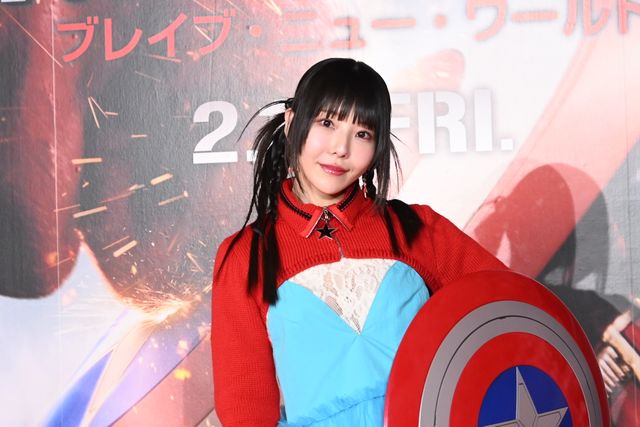 藤田ニコル、大胆おなか見せ衣装で登場『キャプテン・アメリカ：ブレイブ・ニュー・ワールド』ジャパンプレミアフォトコール（11枚目）