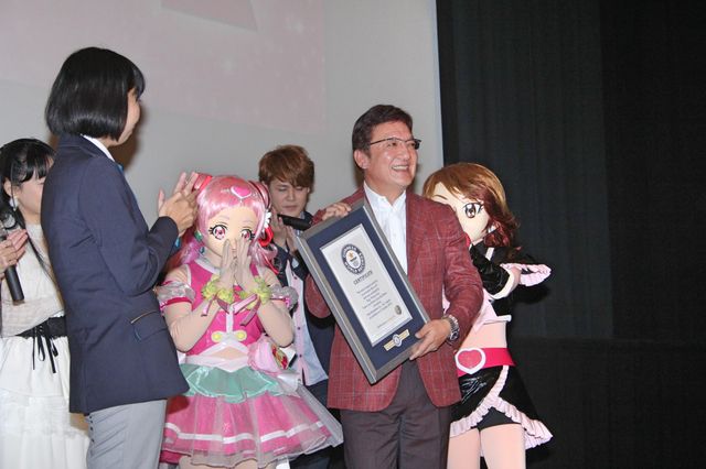 『映画HUGっと！プリキュア・ふたりはプリキュア　オールスターズメモリーズ』の公開初日舞台あいさつ（2枚目）