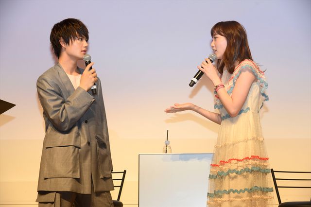 佐野勇斗&飯豊まりえ「僕だけが17歳の世界で」試写イベント（6枚目）