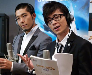 ノラリクラリの中田とおちゃめな慎吾は映画のキャラクターにピッタリ。